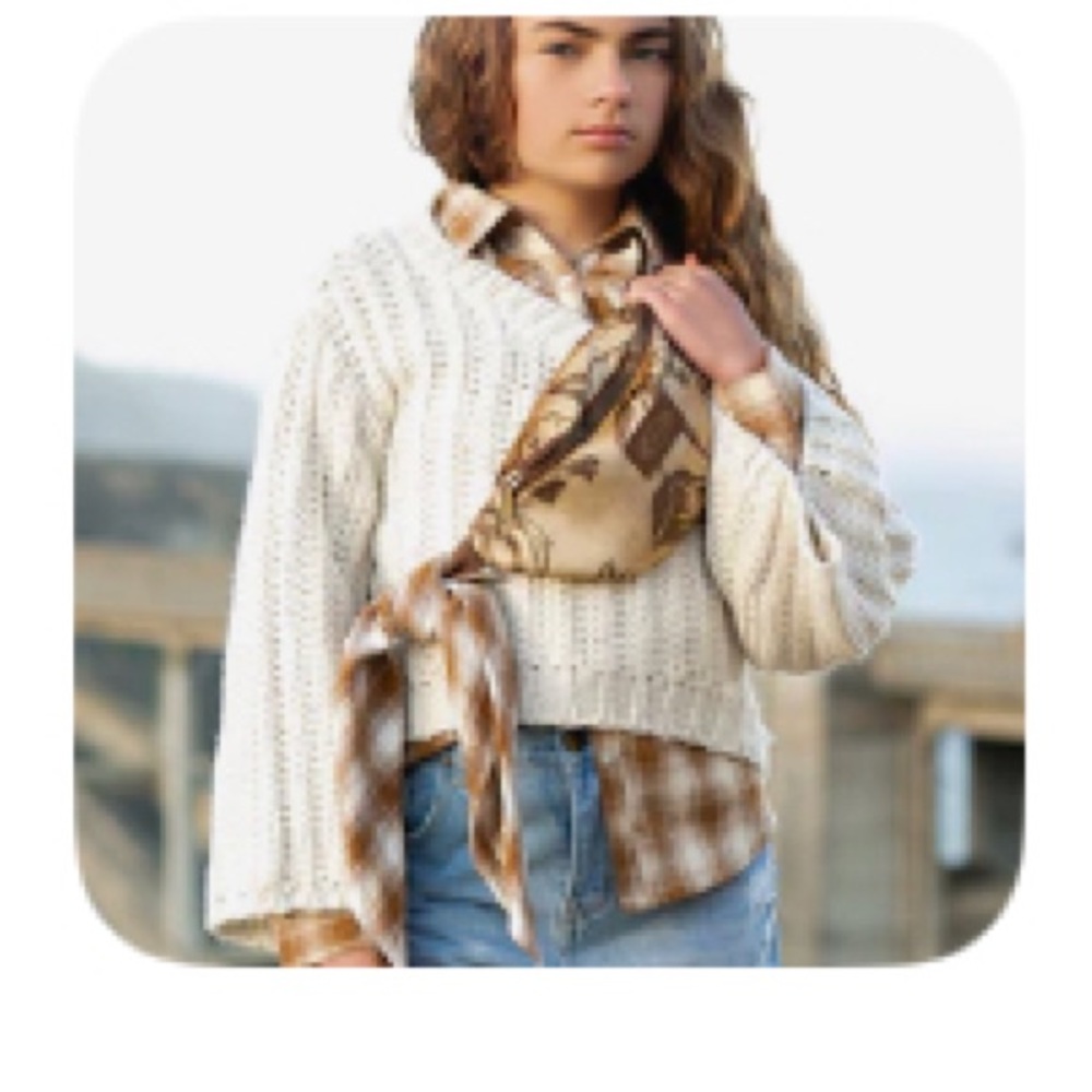 Joyfolie Girl’s Savannah Belt Bag in Ochre Floral - NWT